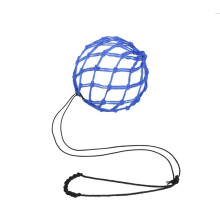 Football Kick Trainer Adjustable Boys Football Skills Soccer Ball Net