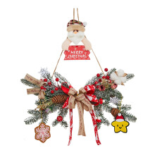 Christmas Door Pendant DIY Craft Xmas Decor for Office Window Indoor O