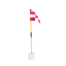 Golf Putting Green Flag and Hole Cup Golfing Portable Golf Flag Hole C