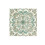 10x Square Vintage Floral Pattern Tile Stickers for Laundry Cupboard K 3