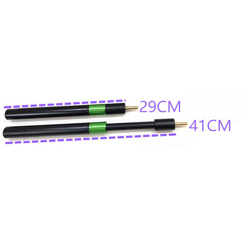 Pool Cue Extender Telescopic Billiards Cue Extension for Training Enth 1