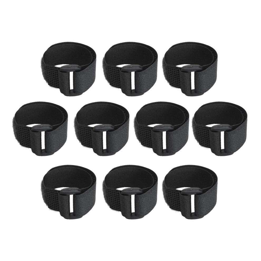 10X Reusable Cable Ties Wire Ties Management Sticky Appliance Cable Wi 6902696101266