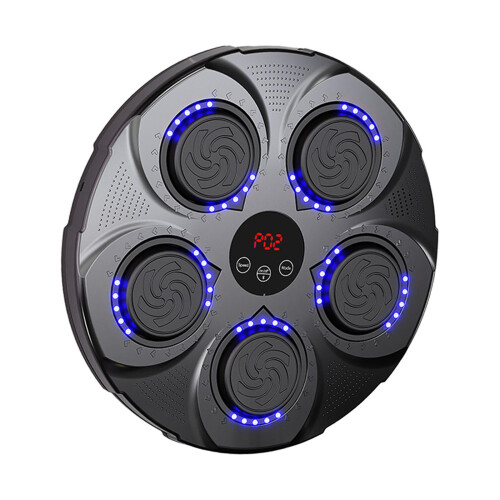 Music Boxing Machine Electronic Workout Exercise Punch Force Tester Re