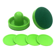 1 Set Mini Air Hockey Pushers and Air Hockey Pucks Small Size Hockey P