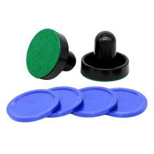 Air Hockey Paddles Accessories 2x Air Hockey Pushers and 4x Air Hockey