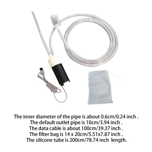 Portable Wine Suction Device Accessories Powerful Electric Wine Pump 2 1