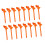 16Pcs Golf Tees Oblique Insertion 10 Degrees Golf Tees Golf Ball Holde 1