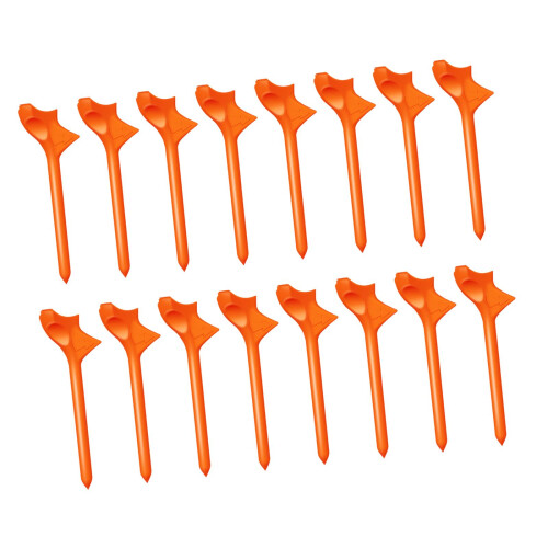 16Pcs Golf Tees Oblique Insertion 10 Degrees Golf Tees Golf Ball Holde