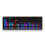 LED Music Spectrum Rhythm Lights Voice Sensor 1624 RGB Atmosphere Level Indicator with Clock Display(Wire Control) 1