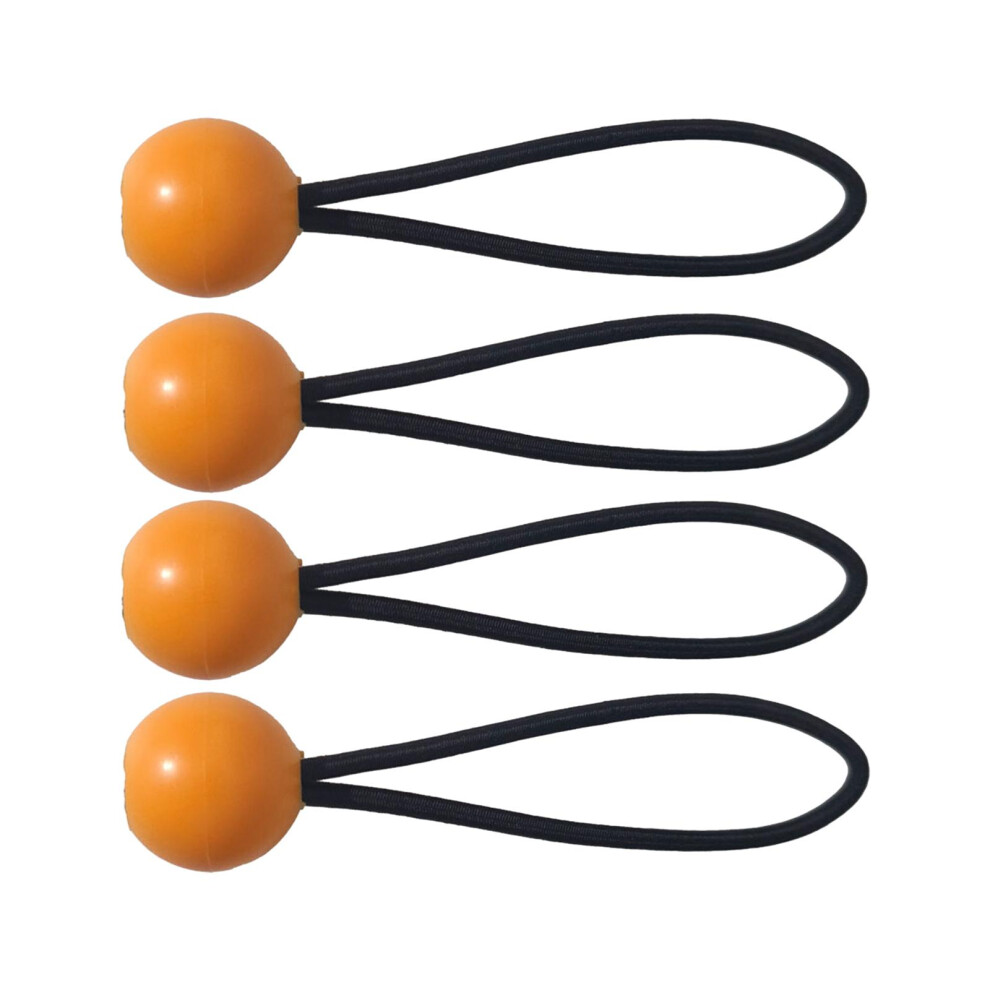 4X Bungee Cords Tie Down Straps With Ball For Tents Cargo Holding Hose 6902695603730