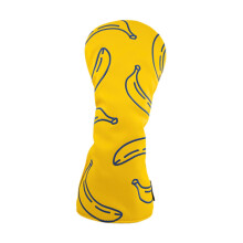Banana Printed Golf Wood Headcover Anti Scratch Waterproof Sports Wood
