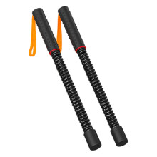 2Pcs Battle Ropes Equipment Spring Bar for Working Out Gym Strength Tr