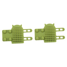 2Pcs Pet Silicone Brush Cat Brush for Shedding for Long and Short Hair