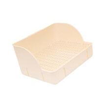 Rabbit Litter Pan Bedpan Potty Train for Guinea Pigs Rats Cage Accesso