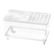 Mini Reptile Terrarium Breeding Box Small Lizard Tank for Turtles Fish