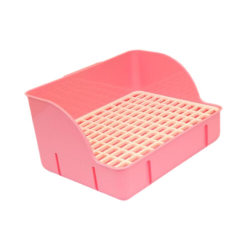 Rabbit Litter Pan Bedpan Potty Train for Guinea Pigs Rats Cage Accesso