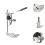 Drill Stand Holder Adjustable Desktop Electric Drill Stand Drill Press 3