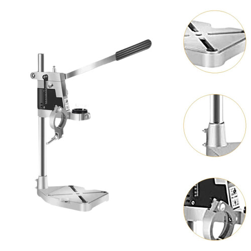 Drill Stand Holder Adjustable Desktop Electric Drill Stand Drill Press 2