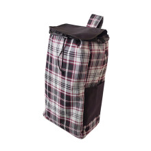 Oxford Cloth Shopping Bag Trendy Foldable Shopping Trolley Pocket for