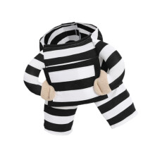 Prisoner Dog Costume Photo Prop Cosplay Apparel for Christmas Party Pe