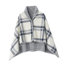 Poncho Blanket Cozy for Women Wearable Blanket for Home Bed Gift for G