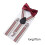 Kids Suspender Bow Tie Set Y Shape Adjustable Braces for Jeans Wedding 2