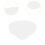 Face Shield Replacement Lens Protective Visor for Gardening Grinding W 3