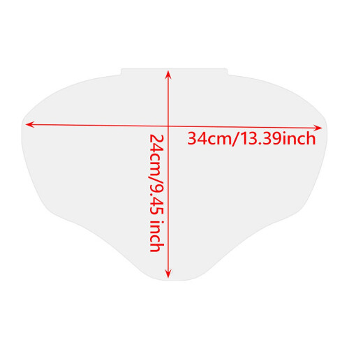 Face Shield Replacement Lens Protective Visor for Gardening Grinding W 1