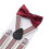 Kids Suspender Bow Tie Set Y Shape Adjustable Braces for Jeans Wedding 3