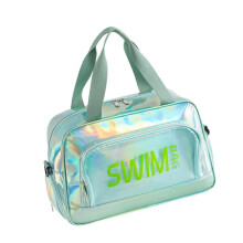 Beach Bag Travel Tote with Zipper Swim Tote for Gym Holiday Swimming S