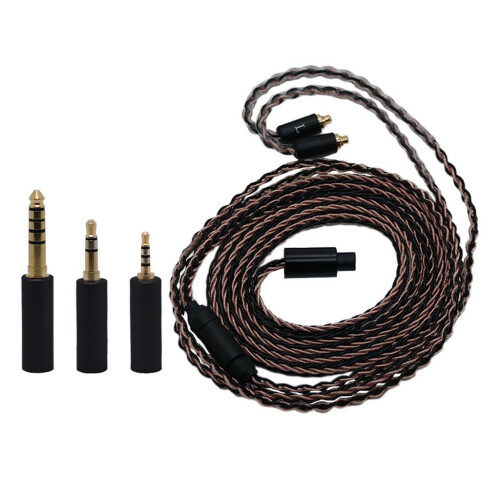 8 Core Earphone Cable 3.9ft Sturdy Easy to Use Replacement for IE200 3 1