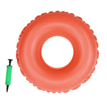 Portable Inflatable Ring Cushion with A Pump for Hemorrhoid Car Office