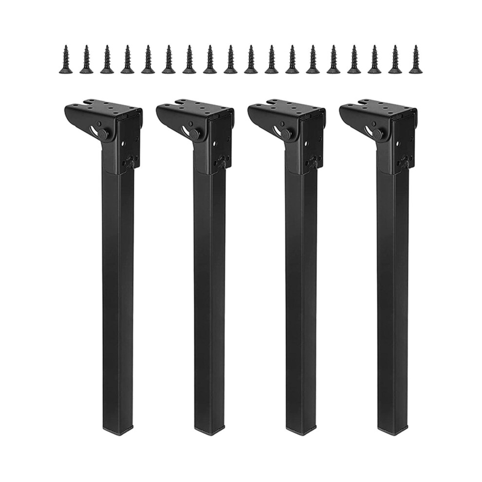 4X Collapsible Table Legs Folding Table Leg For Coffee End Tables Desk 6902695750922