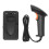 USB-kabelgebundener Barcode-Scanner 1D/2D mit Stand Schwarz 2