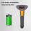 Scanner de codes-barres avec socle USB 1D/2D Plug-and-Play 5