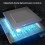 Scanner de codes-barres avec socle USB 1D/2D Plug-and-Play 3