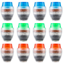 12 PièCes 5 Couches Filtre à Eau pour Purificateur D'Eau à la Maison Filtre Filtration au Charbon Actif Eau Du Robinet Filtre de Robinet