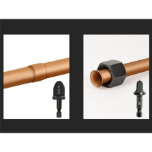 6 Pieces of Hexagonal Handle Tube Expander Reamer Air Conditioning Copper Tube Flaring Expander