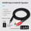 USB Wireless Audio Adapter 5.0 Audio Receiver Stereo System USB 5.0 USB Audio Adapter Wireless Receiver 8