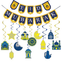 Ramadan-Dekorationen Ramadan Mubarak-Banner Ramadan-Dekorationen