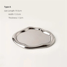 Modern Silver Jewelry Tray Ceramic Vanity Bathroom Trays Decorative Trays Trinket Organizer Home Decoration S