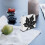 Porte-Serviettes Support de DéCoration de Table pour Table de Bureau Restaurant Distributeur de Mouchoirs en Fer Support D'Art Forgé Support de 7