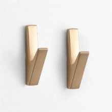Matte Wandhaken, BadezimmerzubehöR, Kleiderhaken, Handtuchhaken für SchlüSsel, Hut, Tasche, Zuhause, Dekorativer Haken, Gold