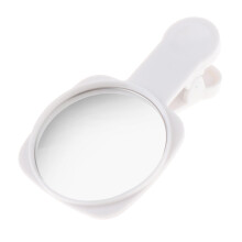 Smartphone Back Camera Mirror Clip Compact Mirror Reflection for Trave