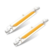 R7S LED 118 mm Dimbare Lampen, 20 W R7S LED-Lampen Vervanging voor 200 W Halogeenlampen, Warm Wit, Set van 2