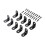 10 Pieces L Bracket Corner Brace Right Angle Bracket for Frame Shelves 1