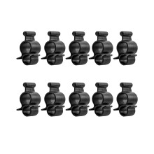 Awning Clips Travel Slides into Awning Channel Party Light Holder blac