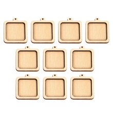 10x Mini Embroidery Hoops Display Frame for Pendant Festivals Decorati