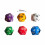 60Pcs D20 Polyhedral Dice Multi Sided Dices for Party Game Role Playin 2
