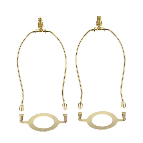 2 Pieces Lamp Shade Harp Holder E26 Light Fitting Harps for Table/Floo